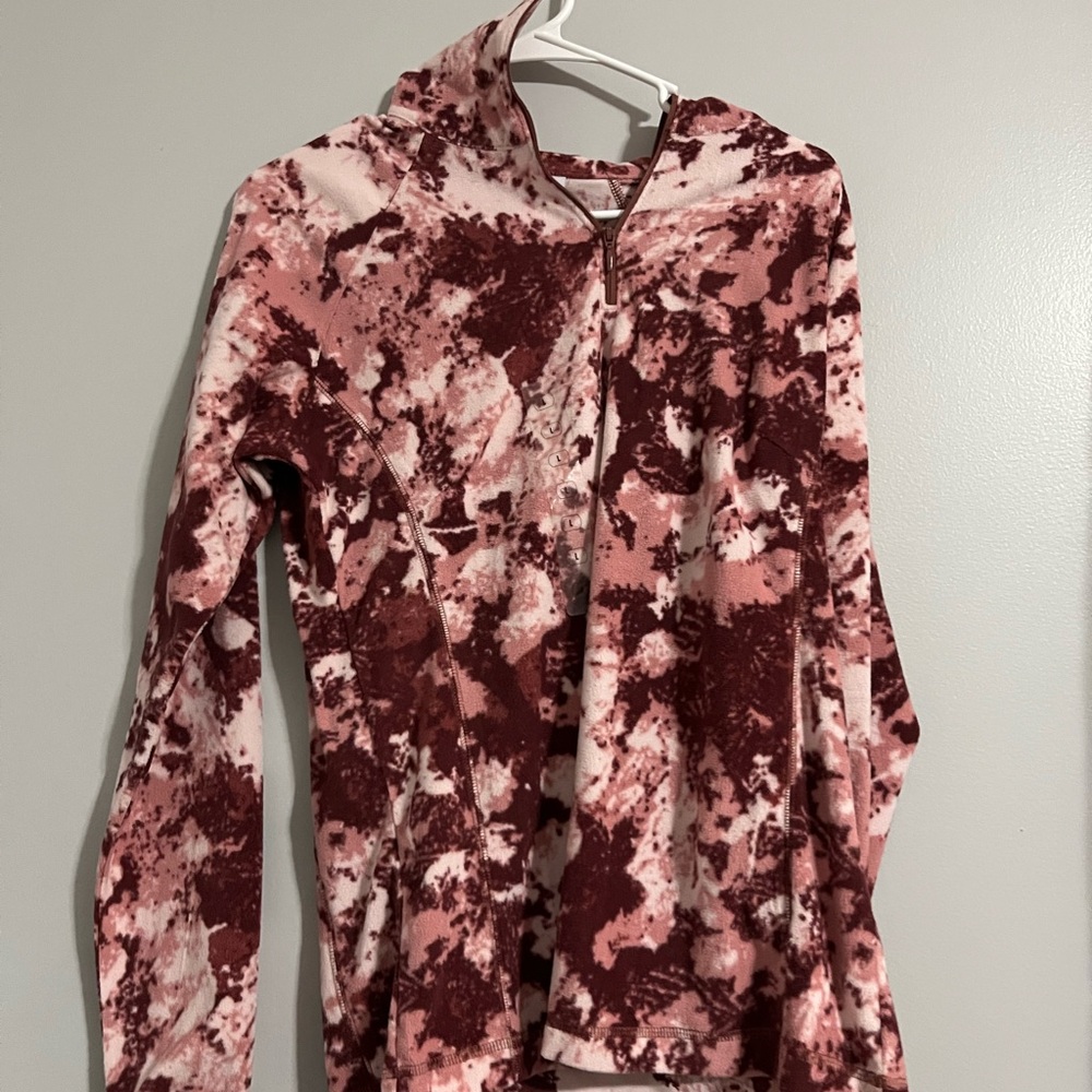 Columbia Pink and Brown Patterned Pullover